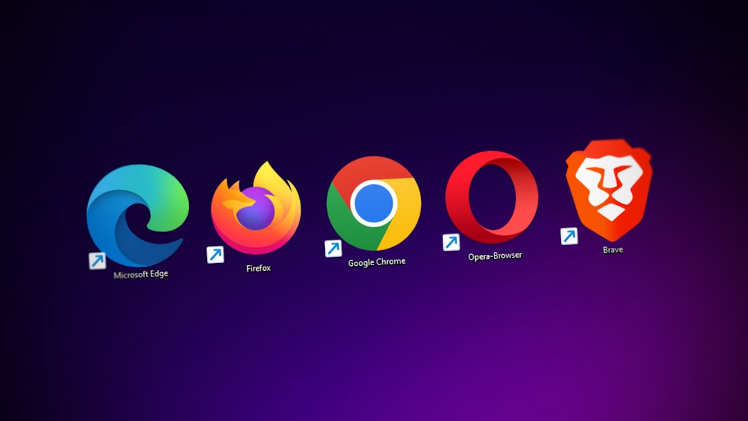 services-01 Screen with browsers on Desktop: Microsoft Edge, Firefox, Google Chrome, Opera-Browser and Brave